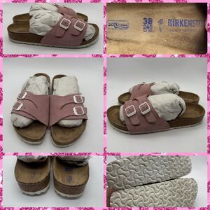 Birkenstock Mauve Double Strap Sandals